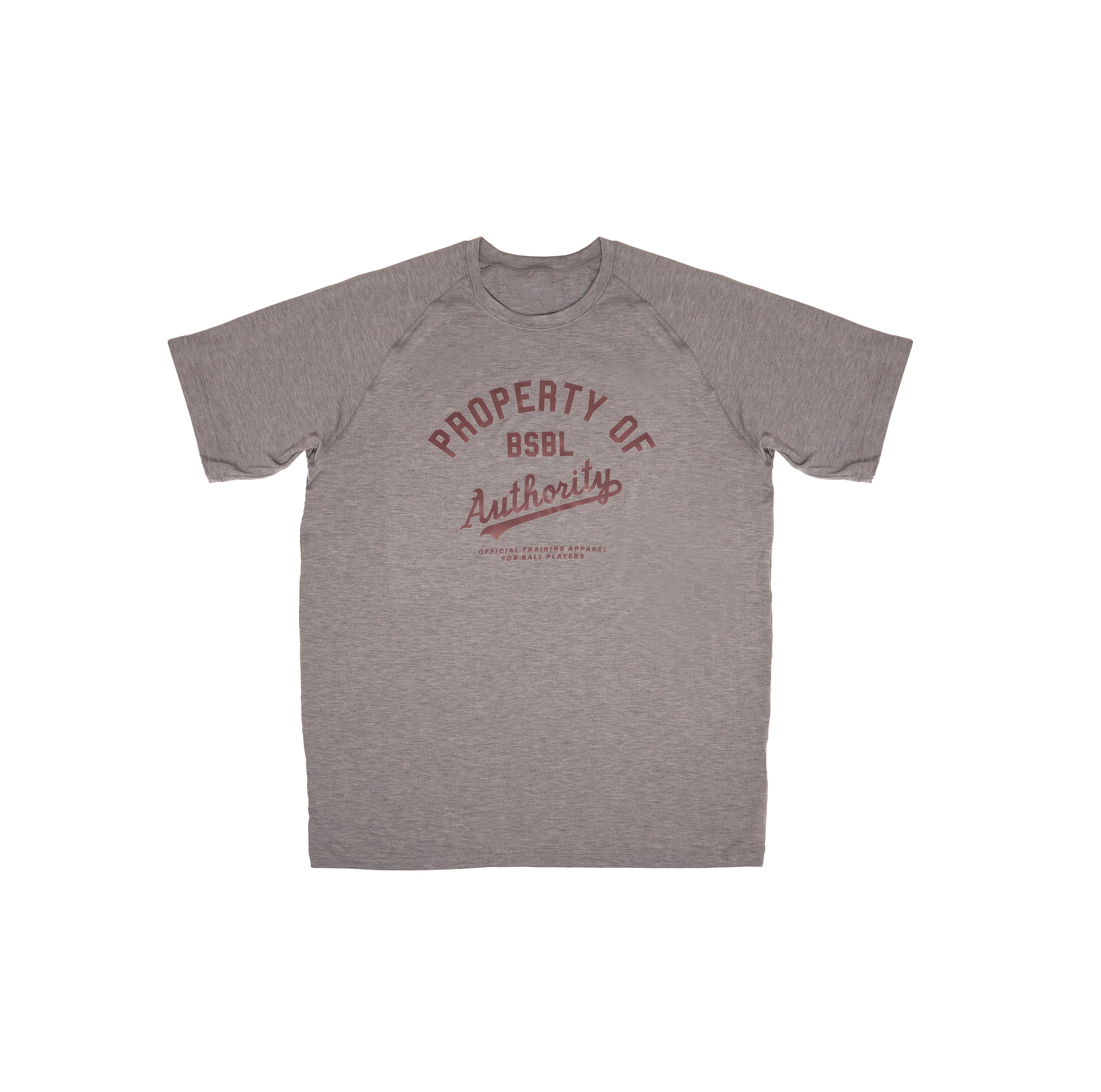 Property Of BA Tee Gray